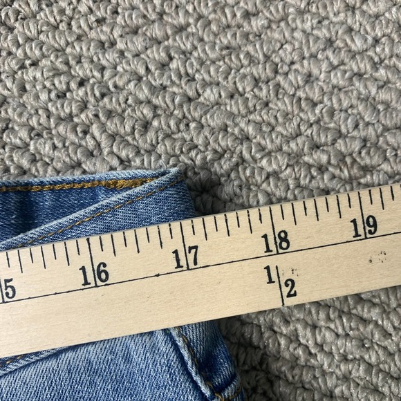 Monoprix Homme Mens Jeans Size 46 Blue Medium‎ Wash Denim Slim Fit Straight - Picture 9 of 13